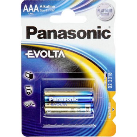 Батарея Panasonic EVOLTA ААА BLI 2 ALKALINE