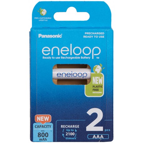 Аккумуляторная батарея Panasonic Eneloop AAA 800 2BP mAh NI-MH