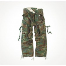Винтажные брюки "SURPLUS VINTAGE FATIGUES TROUSERS" Washed woodland