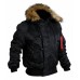 Купить Куртка зимняя Chameleon Аляска N-2B чёрная от производителя Chameleon в интернет-магазине alfa-market.com.ua  