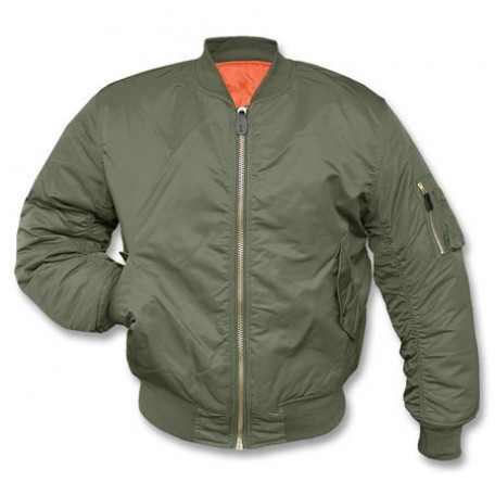 Военная лётная куртка Mil-Tec "MA1" Olive