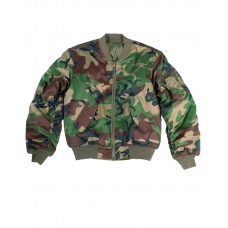 Куртка Mil-Tec МА-1 Woodland