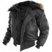 Купить Куртка зимняя Mil-Tec N2B "Аляска" black от производителя Sturm Mil-Tec® в интернет-магазине alfa-market.com.ua  