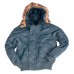 Купить Куртка зимняя Mil-Tec N2B "Аляска" navy от производителя Sturm Mil-Tec® в интернет-магазине alfa-market.com.ua  