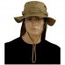 Купить Панама Sturm Mil-Tec "British Boonie Hat with Neck Flap R/S" Coyote от производителя Sturm Mil-Tec® в интернет-магазине alfa-market.com.ua  