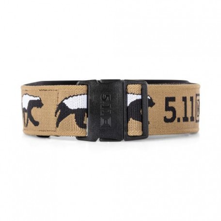 Пояс тактичний двосторонній "5.11 Tactical® Ayce Belt" Black/Honey Badger