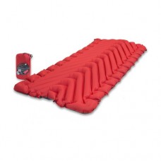 Спальный коврик (каремат) утепленный надувной "Klymit Insulated Static V Luxe Red 2020"