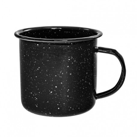 Кружка Sturm Mil-Tec® "Western Cup Enamelled" (350 ml) Black
