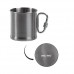 Купить Кружка нержавеющая Sturm Mil-Tec® "Stainless Steel Karabiner Cup" (250 ml) Steel от производителя Sturm Mil-Tec® в интернет-магазине alfa-market.com.ua  
