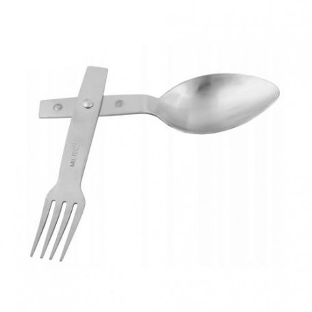 Набор столовый Sturm Mil-Tec® "GÖFFEL Folding Stainless Steel" Steel