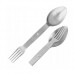 Купить Набор столовый Sturm Mil-Tec® "GÖFFEL Folding Stainless Steel" Steel от производителя Sturm Mil-Tec® в интернет-магазине alfa-market.com.ua  