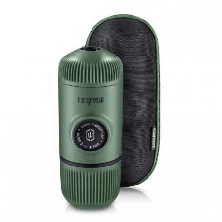 Кофеварка портативная c чехлом Wacaco® "Nanopresso + Case" GREEN