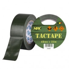 Лента клейкая армированная HPX® "TACTAPE" (48mm x 25m) Olive
