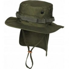 Панама Sturm Mil-Tec "British Boonie Hat with Neck Flap R/S" Olive