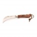 Купить Нож MAM "Грибной \ Садовый", кожаная петля, liner-lock от производителя MAM в интернет-магазине alfa-market.com.ua  