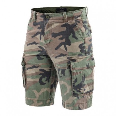 Шорти Sturm Mil-Tec® "US Vintage Shorts Prewash" Woodland