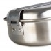 Купить Набор посуды армейской Франции Sturm Mil-Tec "French Stainless Steel Mess Kit" Steel от производителя Sturm Mil-Tec® в интернет-магазине alfa-market.com.ua  