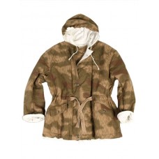 Куртка камуфляжная зимняя двухсторонняя утепленная (ватин) 2-я модель Вермахт Реплика,