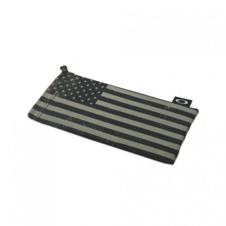 Мягкий чехол для очков Oakley® "SI Subdued Flag MicroBag" Matte Black