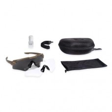 Очки баллистические Oakley® "SI Ballistic M Frame® Alpha (Terrain Tan; Clear/Grey)" Clear/Grey