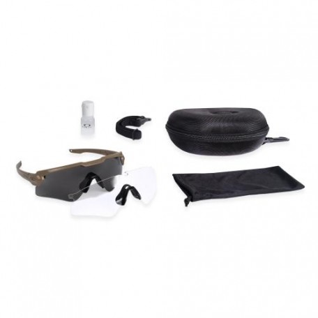 Очки баллистические Oakley® "SI Ballistic M Frame® Alpha (Terrain Tan; Clear/Grey)" Clear/Grey