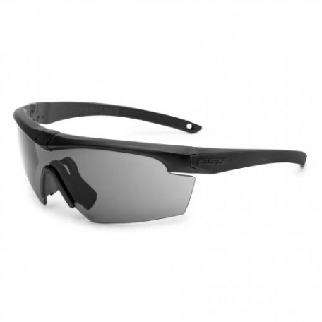 Очки защитные баллистические "ESS Crosshair Black with Smoke Gray Lense" Black