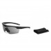 Купить Очки защитные баллистические "ESS Crosshair Black with Smoke Gray Lense" Black от производителя ESS® в интернет-магазине alfa-market.com.ua  