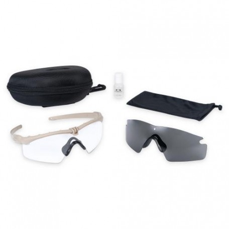 Очки баллистические Oakley® "SI Ballistic M Frame® 3.0 (Dark Bone; Clear/Grey)" Clear/Grey