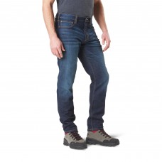 Тактические джинсовые брюки "5.11 Defender-Flex Slim Jean" dark wash indigo