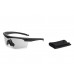 Купить Очки защитные стрелковые "ESS Crosshair Black w/Clear 1LS Kit" от производителя ESS® в интернет-магазине alfa-market.com.ua  