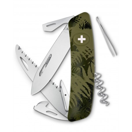 Нож Swiza C05, olive fern