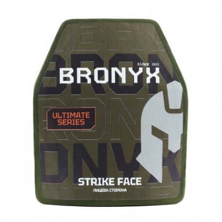 Бронеплита Bronyx® "5 класс по ДСТУ Ultimate" (НВМПЕ + B4C) Black
