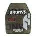 Купить Бронеплита Bronyx® "5 класс по ДСТУ Ultimate" (НВМПЕ + B4C) Black от производителя Bronyx® в интернет-магазине alfa-market.com.ua  