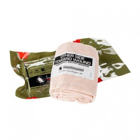 Бандаж для перевязки NAR® "Flat ETD® Emergency Trauma Dressing" (4 in.) White