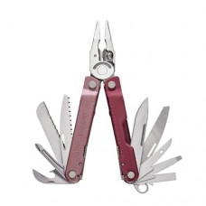 Мультиинструмент Leatherman® "Rebar® Heathered Cranberry" (нейлоновый чехол) Heathered Cranberry