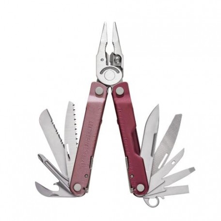 Мультиинструмент Leatherman® "Rebar® Heathered Cranberry" (нейлоновый чехол) Heathered Cranberry