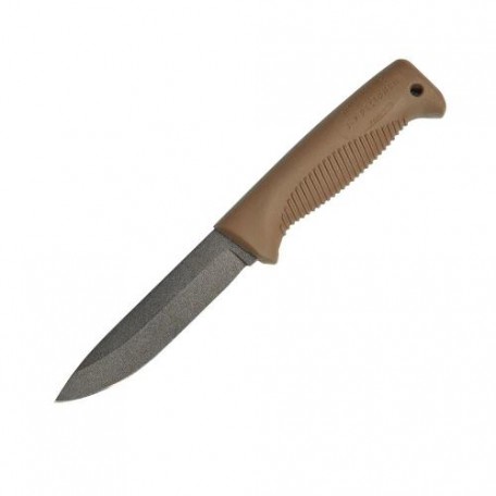Нож Peltonen® "M07" (покрытие PTFE Teflon®, композитный чехол) Coyote