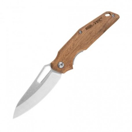 Нож складной Sturm Mil-Tec® "Wood Folding Knife with Steel Blade" Steel