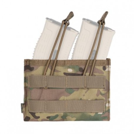 Подсумок открытый для двух магазинов АК/М16 MOLLE "RMBP-2" (Rifle Mag's Bunji Pouch) MTP/MCU camo