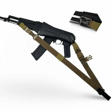 Ремень оружейный одно/двухточечный RAGNAROK "ODIN carbine" Coyote