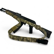 Ремінь збройовий триточковий RAGNAROK "Hel" sling Український цифровий камуфляж (ММ-14)