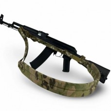 Ремінь збройовий RAGNAROK триточковий з широким наплічником "KRAKEN" sling Multicam