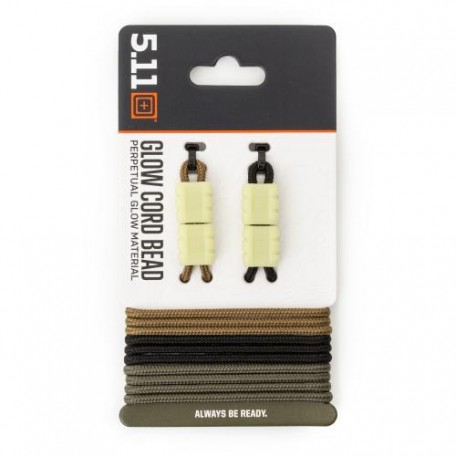 Набор паракорда с бусинами 5.11 Tactical® "Light Cord Bead" Phosphor Green