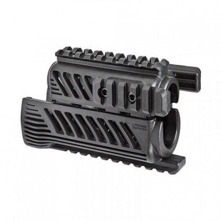 Цевье тактическое FAB "AKS 74U Polymer Quad Rail Handguard" Black