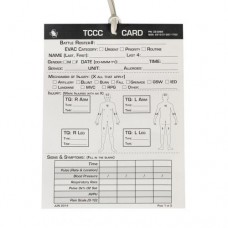Карточка раненого NAR® "TCCC Card" White