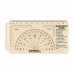 Купить Линейка тактическая Ecopybook Tactical® "Protractor NATO Chicken" CLEAR от производителя Ecopybook Tactical® в интернет-магазине alfa-market.com.ua  