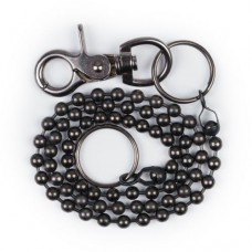 Цепочка шариковая для ключей и документов с карабином (6.3 мм) Steel