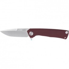 Ніж складний ANV Knives "Z100" (Liner lock, G10 Red, Plain edge)