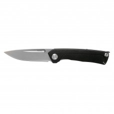 Ніж складний ANV Knives "Z200" (Liner lock, GRN Black, Plain edge)