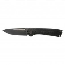 Ніж складний ANV Knives "Z200" (DLC, Liner lock, GRN Black, Plain edge)